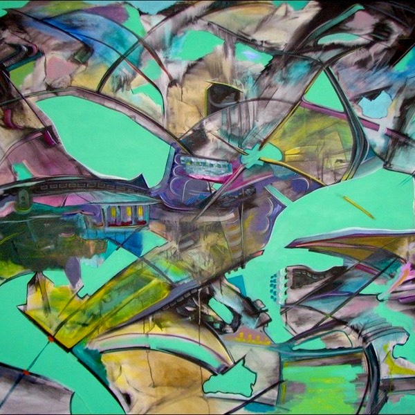 A Matter Of Progression 56x57in